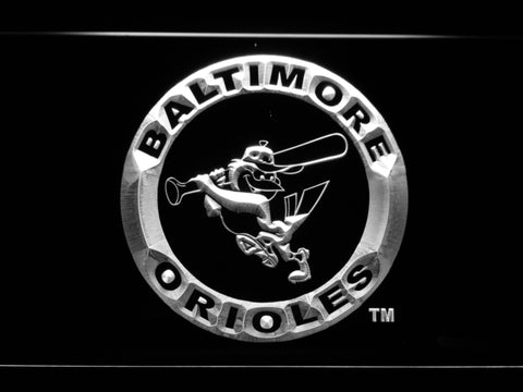 FREE Baltimore Orioles (19) LED Sign - White - TheLedHeroes