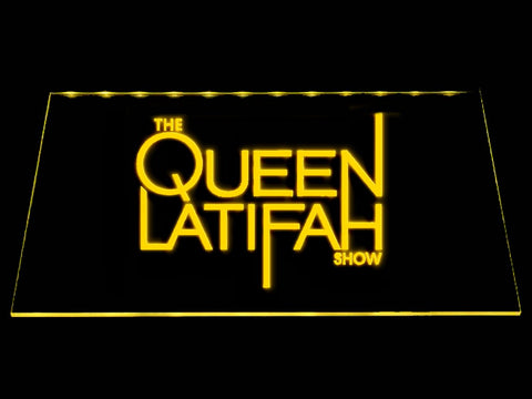 The Queen Latifah Show LED Neon Sign USB - Yellow - TheLedHeroes