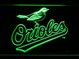 Baltimore Orioles LED Neon Sign Electrical - Green - TheLedHeroes