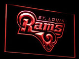 Saint Louis Rams LED Neon Sign USB - Red - TheLedHeroes
