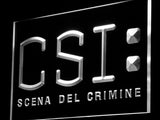 FREE CSI - Scena del crimine LED Sign - White - TheLedHeroes