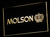 FREE Molson LED Sign - Yellow - TheLedHeroes