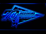 FREE Washington Redskins 70th Anniversary LED Sign - Blue - TheLedHeroes