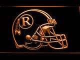 Washington Redskins (4) LED Neon Sign USB - Orange - TheLedHeroes