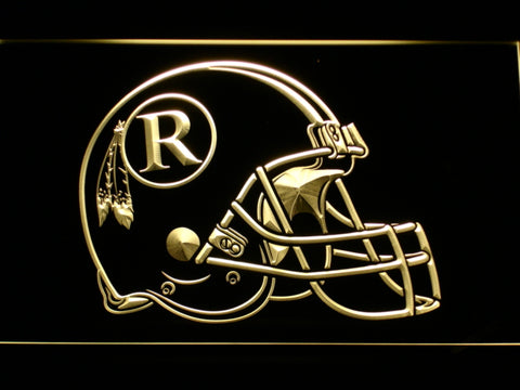 FREE Washington Redskins (4) LED Sign - Yellow - TheLedHeroes