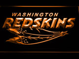 Washington Redskins (6) LED Neon Sign USB - Orange - TheLedHeroes