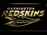 Washington Redskins (6) LED Neon Sign Electrical - Yellow - TheLedHeroes