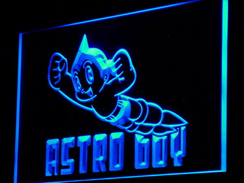FREE Astro Boy LED Sign - Blue - TheLedHeroes