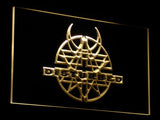 FREE Disturbed (2) LED Sign - Yellow - TheLedHeroes