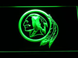 Washington Redskins (9) LED Neon Sign Electrical - Green - TheLedHeroes