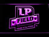 Tennessee Titans LP Field LED Neon Sign USB - Purple - TheLedHeroes