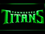 Tennessee Titans (4) LED Neon Sign USB - Green - TheLedHeroes