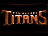 Tennessee Titans (4) LED Neon Sign Electrical - Orange - TheLedHeroes