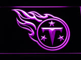 Tennessee Titans (5) LED Neon Sign Electrical - Purple - TheLedHeroes