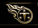 Tennessee Titans (5) LED Neon Sign Electrical - Yellow - TheLedHeroes