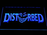 FREE Disturbed (3) LED Sign - Blue - TheLedHeroes