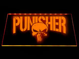 The Punisher LED Neon Sign USB - Orange - TheLedHeroes