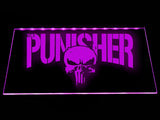 The Punisher LED Neon Sign Electrical - Purple - TheLedHeroes
