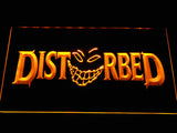 FREE Disturbed (3) LED Sign - Yellow - TheLedHeroes