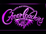 Tampa Bay Buccaneers Cheerleaders LED Neon Sign USB - Purple - TheLedHeroes