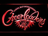 Tampa Bay Buccaneers Cheerleaders LED Neon Sign USB - Red - TheLedHeroes