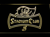 Tampa Bay Buccaneers Stadium Club LED Neon Sign USB - Yellow - TheLedHeroes