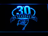 FREE Tampa Bay Buccaneers 30th Anniversary LED Sign - Blue - TheLedHeroes