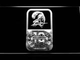 Tampa Bay Buccaneers 10th Anniversary LED Neon Sign Electrical - White - TheLedHeroes
