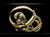 Tampa Bay Buccaneers (3) LED Neon Sign USB - Yellow - TheLedHeroes
