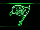 Tampa Bay Buccaneers (5) LED Neon Sign USB - Green - TheLedHeroes