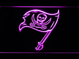 Tampa Bay Buccaneers (5) LED Neon Sign Electrical - Purple - TheLedHeroes