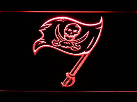 Tampa Bay Buccaneers (5) LED Neon Sign Electrical - Red - TheLedHeroes
