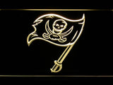 Tampa Bay Buccaneers (5) LED Neon Sign USB - Yellow - TheLedHeroes