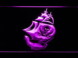 Tampa Bay Buccaneers (6) LED Neon Sign USB - Purple - TheLedHeroes