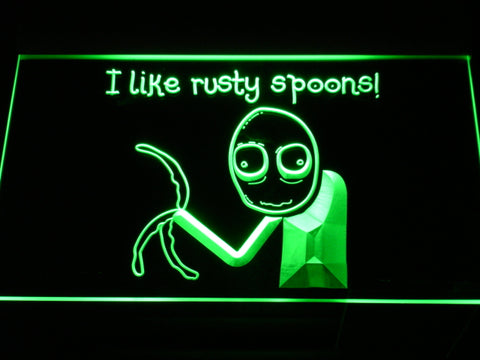 FREE Salad Fingers LED Sign - Green - TheLedHeroes