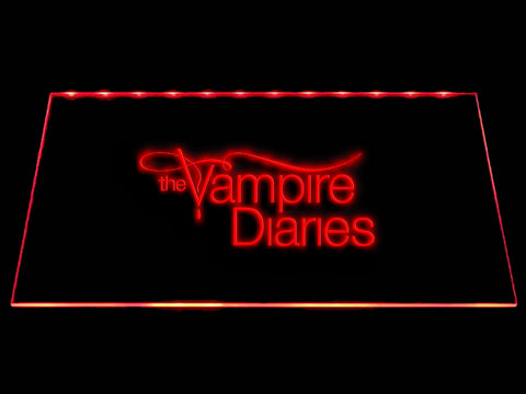 FREE The Vampire Diaries LED Sign - Red - TheLedHeroes