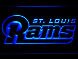 Saint Louis Rams (5) LED Neon Sign USB - Blue - TheLedHeroes