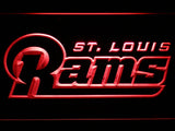 Saint Louis Rams (5) LED Sign - Red - TheLedHeroes