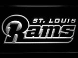 Saint Louis Rams (5) LED Neon Sign USB - White - TheLedHeroes