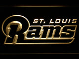 Saint Louis Rams (5) LED Sign - Yellow - TheLedHeroes