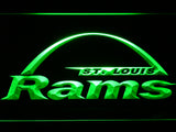 FREE Saint Louis Rams (6) LED Sign - Green - TheLedHeroes