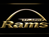 Saint Louis Rams (6) LED Neon Sign Electrical - Yellow - TheLedHeroes