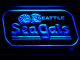 Seattle Seahawks Sea Gals LED Neon Sign Electrical - Blue - TheLedHeroes