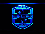 FREE Seattle Seahawks 2005 NFC Champions LED Sign - Blue - TheLedHeroes