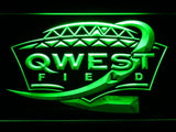Seattle Seahawks Qwest Field LED Neon Sign USB - Green - TheLedHeroes
