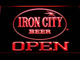 FREE Iron City Beer Open LED Sign - Red - TheLedHeroes