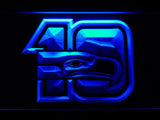 Seattle Seahawks 12s LED Neon Sign USB - Blue - TheLedHeroes