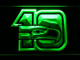 Seattle Seahawks 12s LED Neon Sign USB - Green - TheLedHeroes