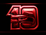 Seattle Seahawks 12s LED Neon Sign USB - Red - TheLedHeroes