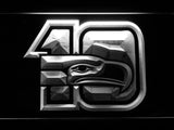Seattle Seahawks 12s LED Neon Sign USB - White - TheLedHeroes